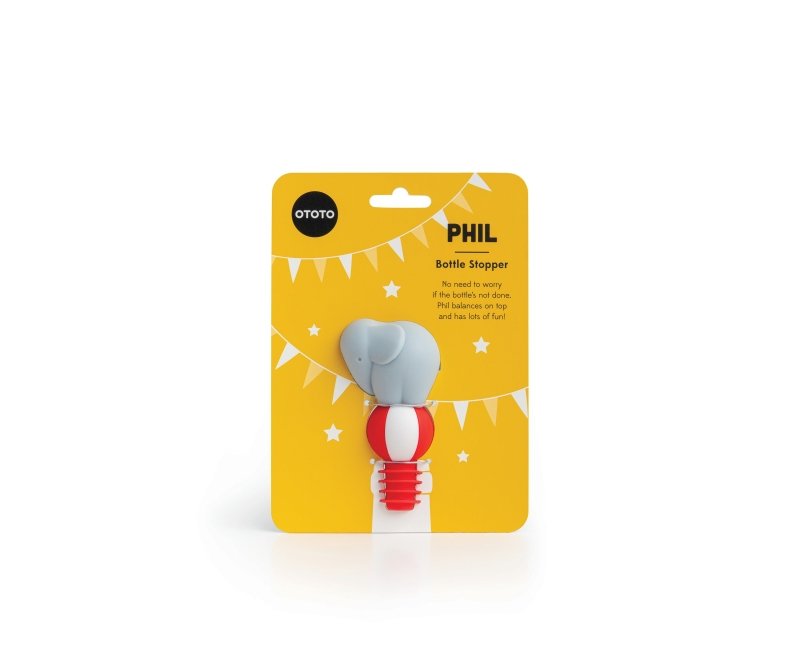 Phil Flaschenverschluss | Bottle Stopper - Geschenkebuddy