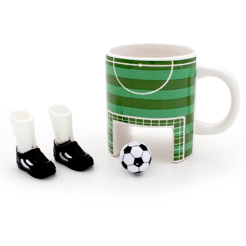 Produktbild Winkee - Fußball Tasse - Der Sportliche Kaffee Pott für Fußball Fans - Geschenkebuddy