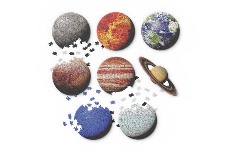 Puzzle Planeten | Jigsaw Puzzle 8 Planets - Geschenkebuddy
