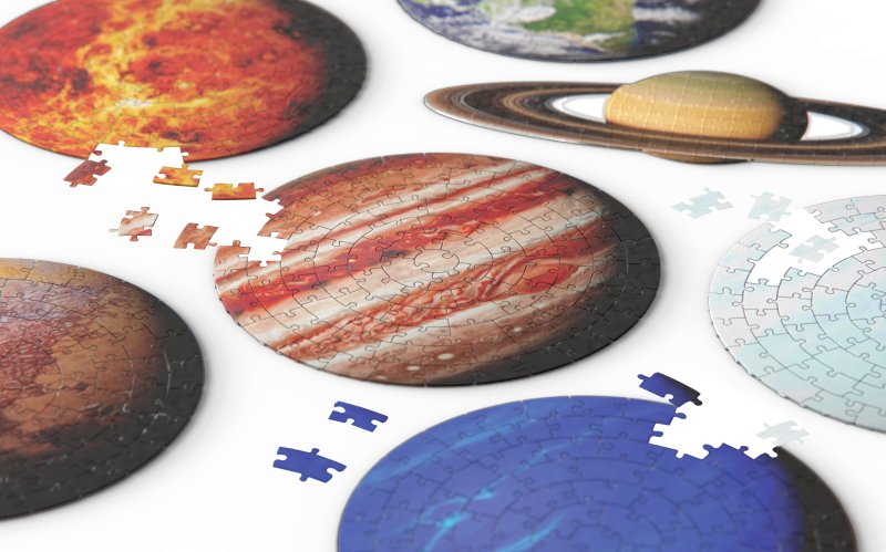Puzzle Planeten | Jigsaw Puzzle 8 Planets - Geschenkebuddy