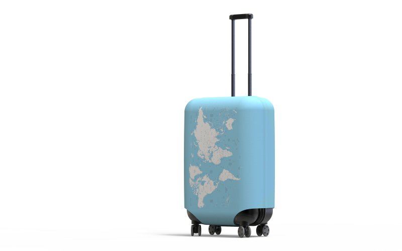 Reisetagebuch Kofferhülle (medium) - Geschenkebuddy