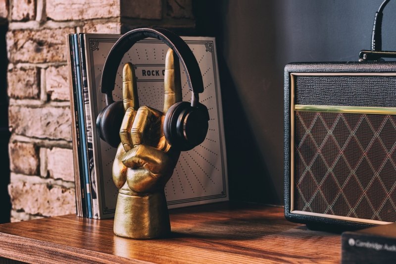 Rock on Kopfhörer Ständer 🤘 Classic