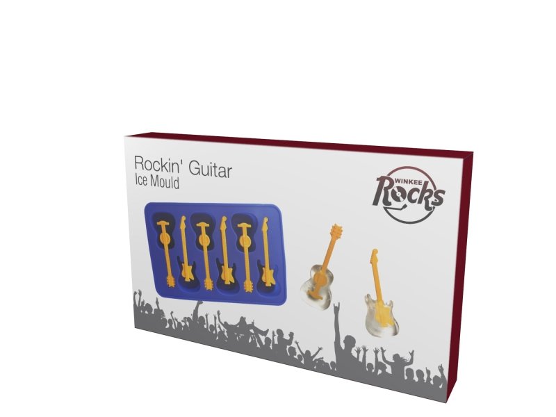 Rockin' Gitarren Eiswürfel - Geschenkebuddy