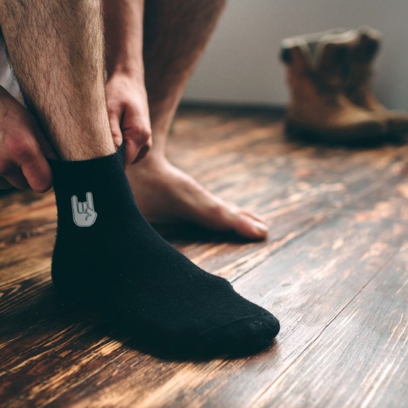 Rockstar Socken Größe 36 - 40 | Größe 41 - 45 - Geschenkebuddy