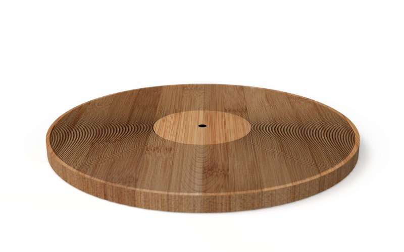 Schneidebrett 12" | Schallplatte - Geschenkebuddy