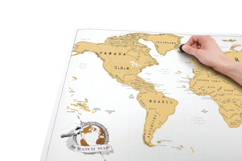 Scratch Map Rubbelkarte Classic Classic