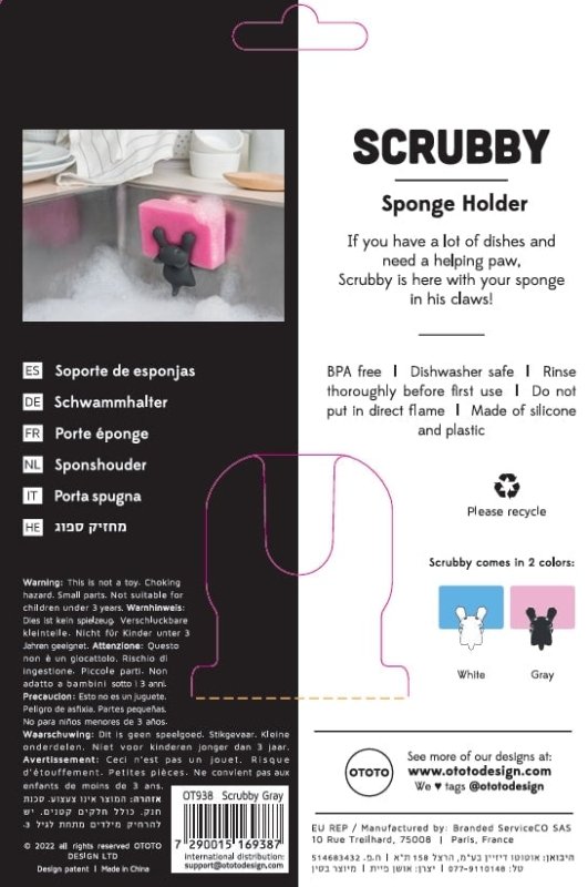 Scrubby Schwammhalter Katze - Geschenkebuddy