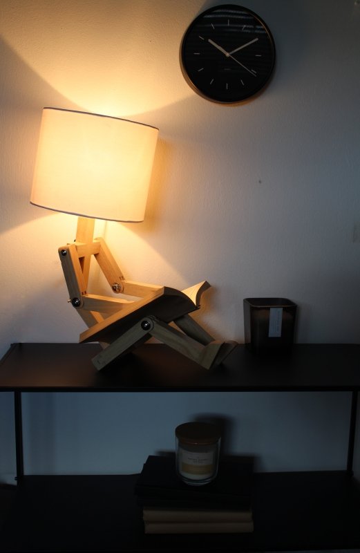 Sitzende Lampe "Emil" 🪔 - Geschenkebuddy