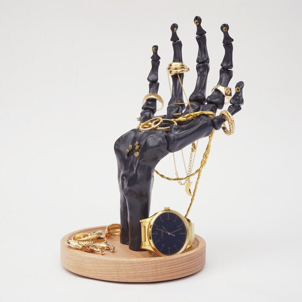 Skeletthand Schmuckständer | Skeleton Hand Jewellery Tidy 🦴 - Geschenkebuddy