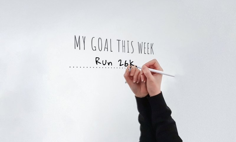 Spiegel Sticker "My Goal This Week" Goal