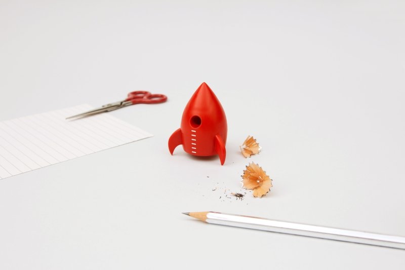 Spitzer Rakete | Rocket Sharpener 🚀 - Geschenkebuddy