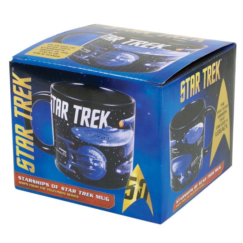 Star Trek Flaggschiff Kaffeetasse 350ml - Geschenkebuddy