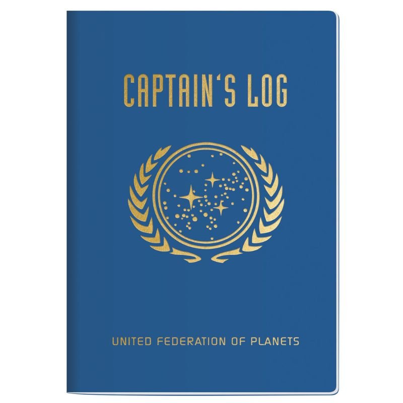 Star Trek Notizbuch Captain´s Log Passport - Geschenkebuddy