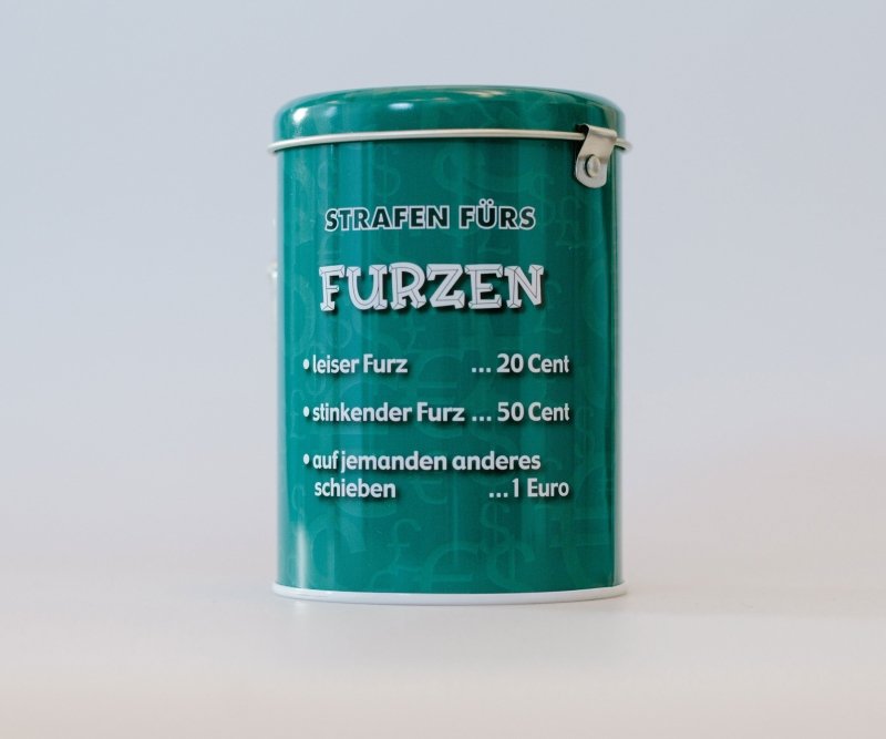 Strafe Spardose - Furzen