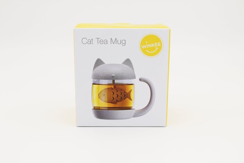 Tierische Tee Becher mit integriertem Tee - Ei | Tea Cup - Geschenkebuddy