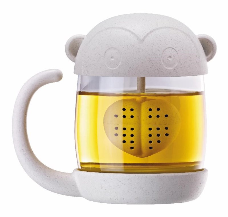 Tierische Tee Becher mit integriertem Tee - Ei | Tea Cup - Geschenkebuddy