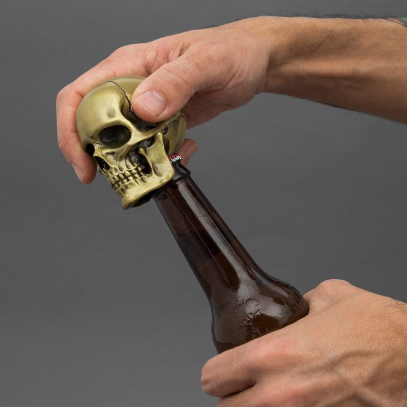 Totenkopf Flaschenöffner - Geschenkebuddy