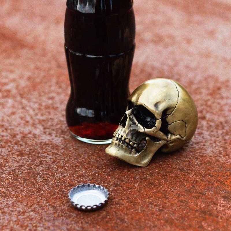 Totenkopf Flaschenöffner - Geschenkebuddy
