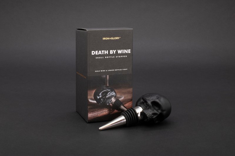 Totenkopf Flaschenverschluß - Geschenkebuddy