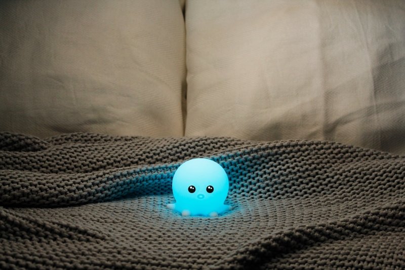 Touchsensitives Mini Nachtlicht Oktopus - Geschenkebuddy