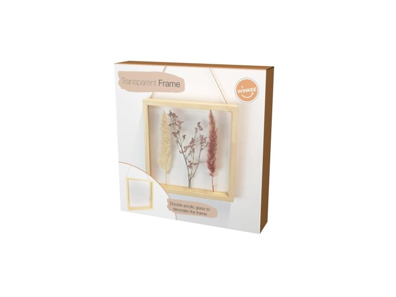 Transparente Dekorahmen | Transparent frame 🖼️ - Geschenkebuddy