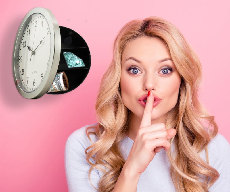 Uhren Safe | Clock safe - Geschenkebuddy