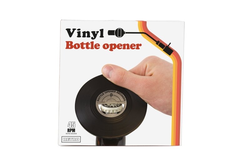 Vinyl Flaschenöffner | Vinyl Bottle Opener - Geschenkebuddy