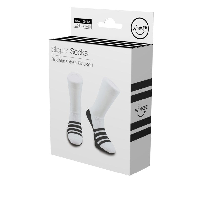 Winkee - Badelatschen - Badeschlappen Socken Größe 41 - 45