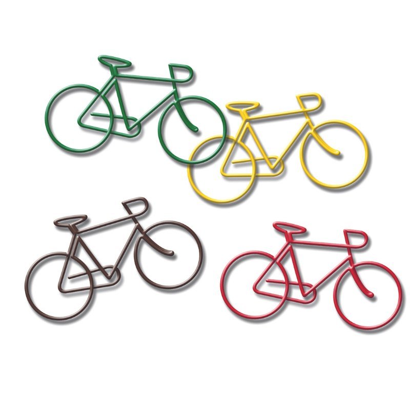 Winkee - Fahrrad Büroklammern - Geschenkebuddy