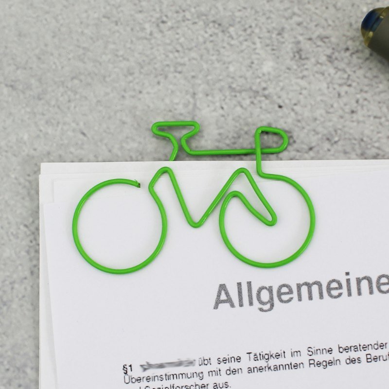 Winkee - Fahrrad Büroklammern - Geschenkebuddy