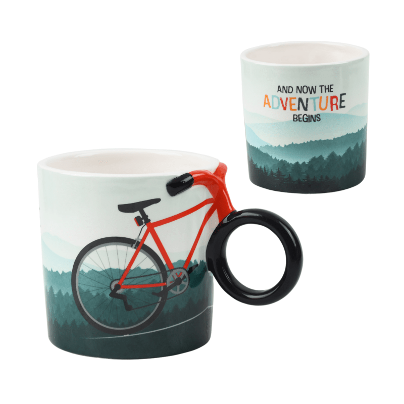 Winkee - Fahrrad Kaffeetasse | Die stylische Keramiktasse - Geschenkebuddy