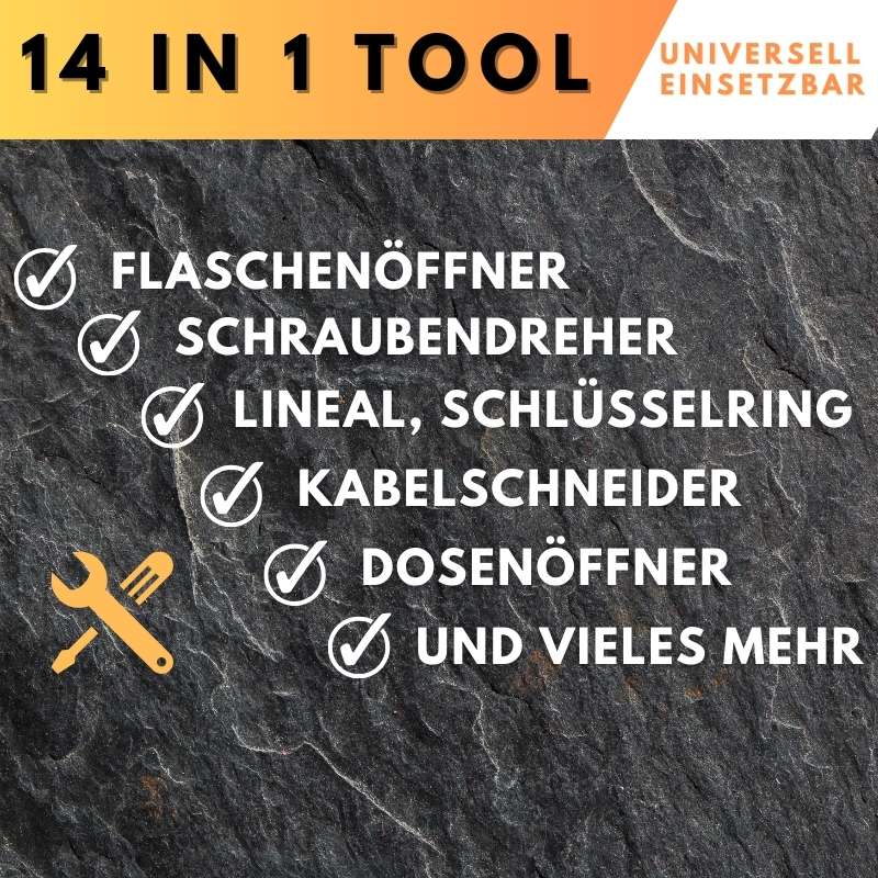 Winkee - Fahrrad Multi Tool Universalwerkzeug