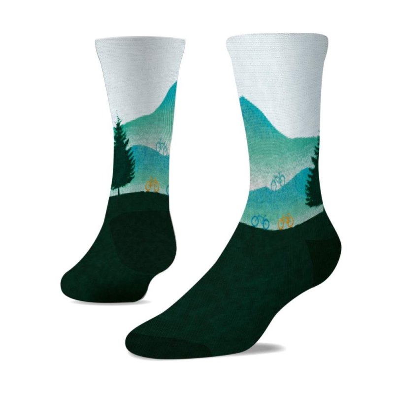 Winkee - Fahrrad Socken - Außergewöhnliche Socken - Geschenkebuddy