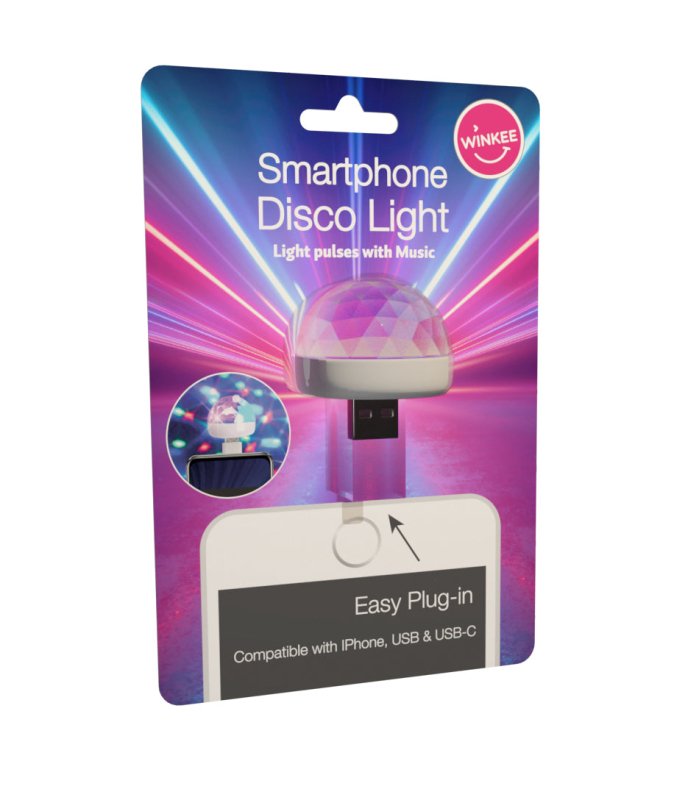 Winkee - Handy Diskokugel - Geschenkebuddy