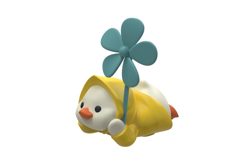 Winkee - Lenker Entchen mit Windrad - Geschenkebuddy