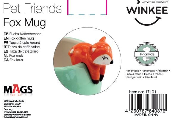 Winkee - Pet Friends | Total schöne Kaffeetassen