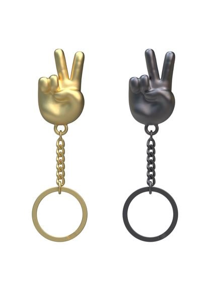 Winkee Rocks - Peace Schlüsselanhänger - Geschenkebuddy