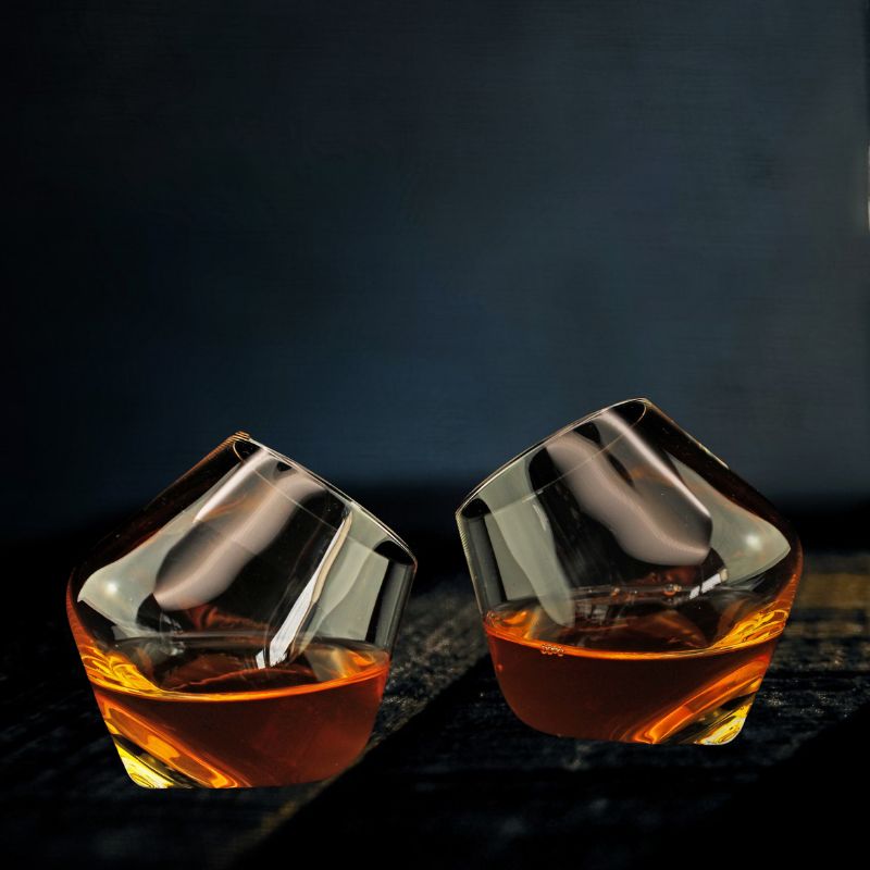Winkee - Rollende Whiskeygläser 2er Set - Geschenkebuddy