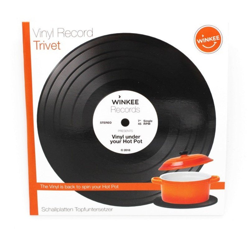 Winkee - Schallplatten Topfuntersetzer - Geschenkebuddy