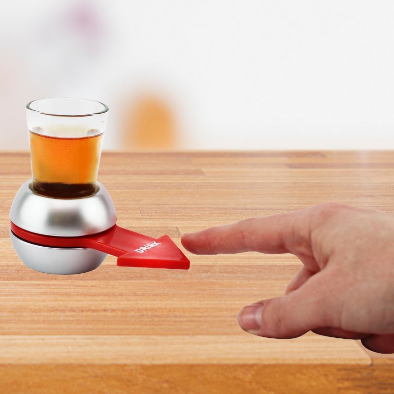 Winkee - Spin The Shot Trinkspiel - Das ultimative Partyspiel - Geschenkebuddy