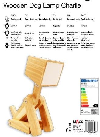 Winkee - Tierische Tischleuchten | Dimmbare LED Lampen mit Touch-Funktion und Akkubetrieb