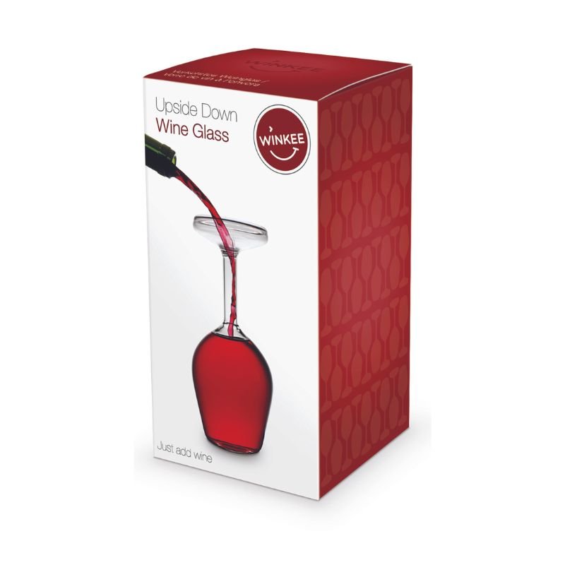 Winkee - Verkehrtes Weinglas - Geschenkebuddy