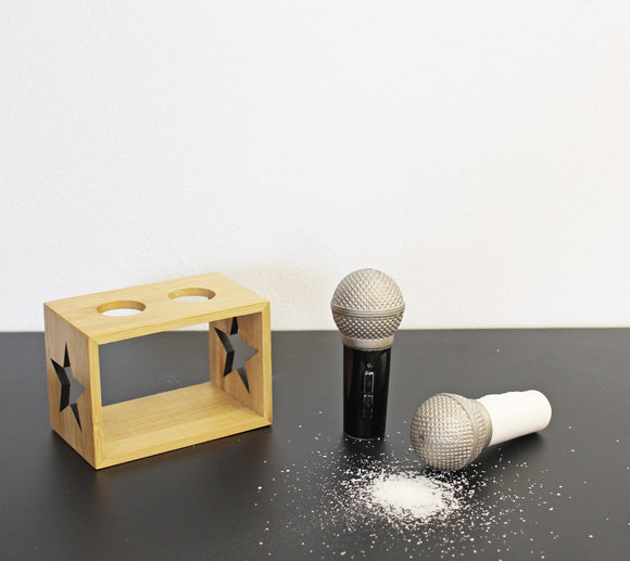 Mikrofon Salz & Pfeffer Streuer 🎙️
