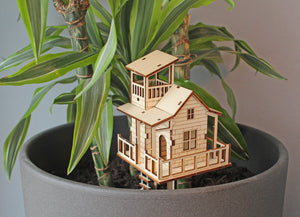 Mini Baumhaus DIY Set | Tiny Tree House DIY Set 🪴