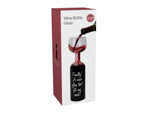 Weinflaschenglas | Wine bottle glass 🍷