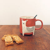 Winkee Cute Animal Tassen - Süße Cappuccino Tassen
