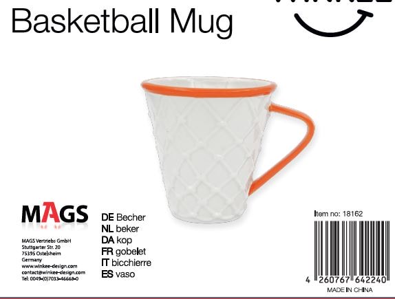 Winkee - Basketball Becher