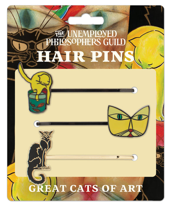 Haarspangen 3er Set Great Cats of Art 😸