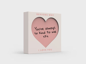 Slider Box - I love you | Reasons Why I Love You Slider Box 💗
