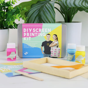 DIY Set Siebdruck  DIY Screen Printing Kit 🖨️ – Geschenkebuddy